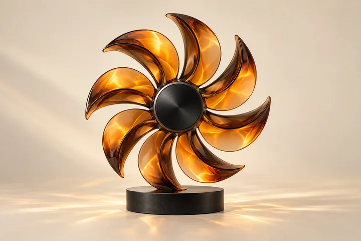 Turbina de chihlimbar